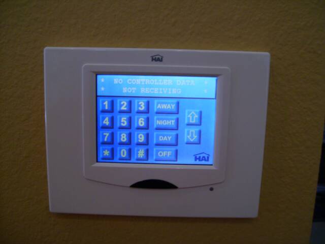 touch screen for home automation